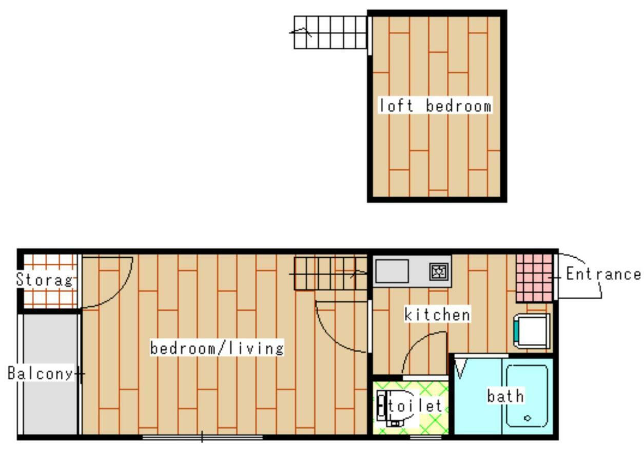 エスポアール201 Aparthotel Kumamoto Ngoại thất bức ảnh